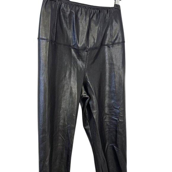 Aritzia Wilfred Free Daria Pant, Vegan Leather, High Rise, Black, Size Small - Picture 9 of 9